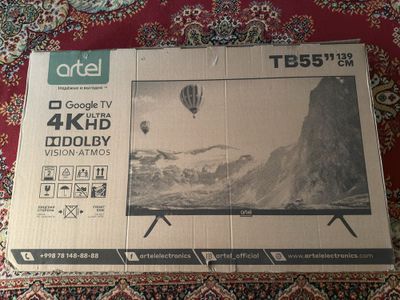 Телевизор Artel TV Smart 4K UHD 55”139 см