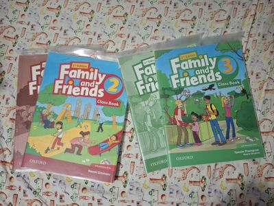 Книги по английскому Oxford Family and friends 2 и 3