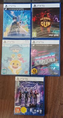Playstation 5га очилмаган янги дисклар