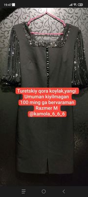 Qora koylak sotiladi,80 minlik koylak sovgaga.