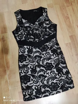 Вечернее платье, плотное, сверху кружева