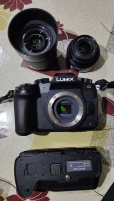 Panasonic Lumix G80 4Kvideo (x2 линзы, нижняя рукоятка, гимбал,штатив)