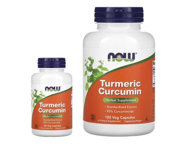 NOW Foods Turmeric Curcumin куркумин из куркумы