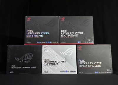 ROG Maximus Z790 Extreme | Z790 Formula | Z790 Apex Encore | Z790 Dark