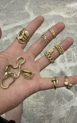 Турецкие изделия 585 пробы