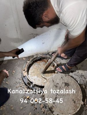 Kanalizatsiya tozalash 24/7 канализатция