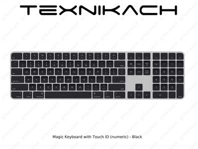 Yangi • Magic Keyboard with Touch ID • Dastavka