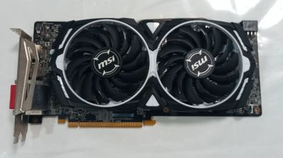 Видеокарта Msi Armor Rx 580 8Gb OC!!!