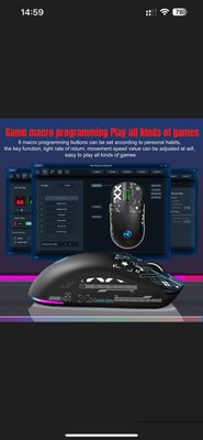 Игровая мышка ajazz