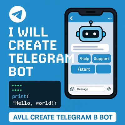 Telegram bot yaratib yani dasturlab beramiz!