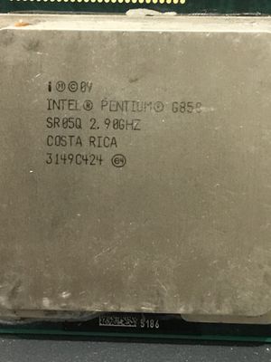 Pentium G850 tosh protsessor
