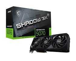Видеокарта MSI GeForce RTX 5070 SHADOW 3X OC