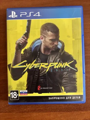 Cyberpunk 2077 PS4 диск
