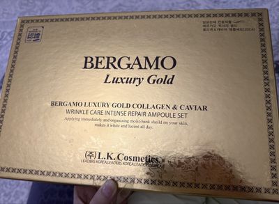 Bergamo Luxury Gold. [ Средсво для ухода за кожей от морщин]