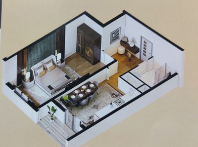 Uy sotiladi 1 Xona 42 kv Yangi hayot tumani