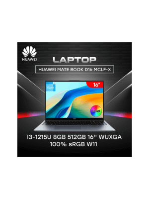 HUAWEI MATE BOOK D16 MCLF-X I3-1215U 8GB 512GB 16