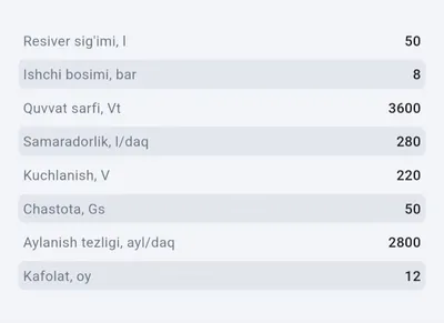 Kompressor EPA EVK-B50