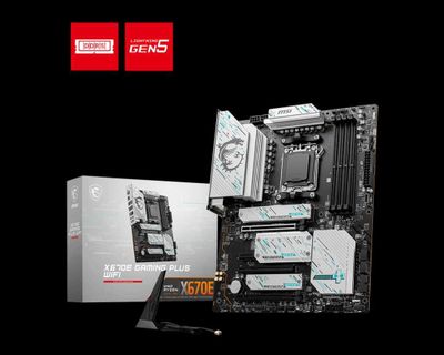 Новая Материнская плата MSI X670E GAMING PLUS WIFI. Сокет LGA AM5.