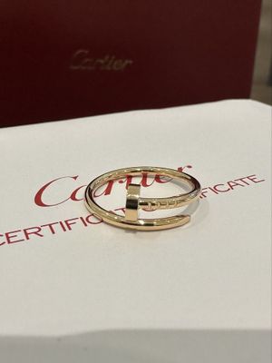 NEW Кольцо Cartier Juste un Clou Small Model B42258