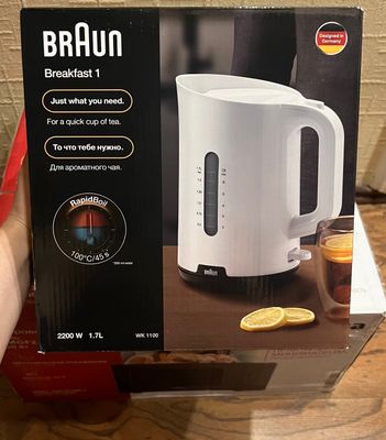 Электрочайник Braun   WK1100WH Новый