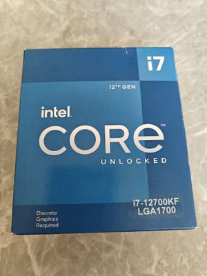Core i7 12700kf LGA 1700 (новый,запечатанный)
