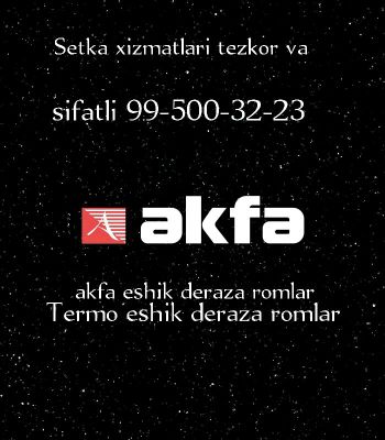 Akfa xizmatlari