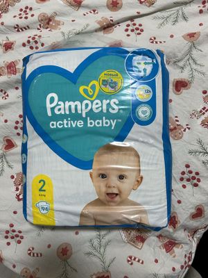 Новые Pampers 94 шт, 2 размер