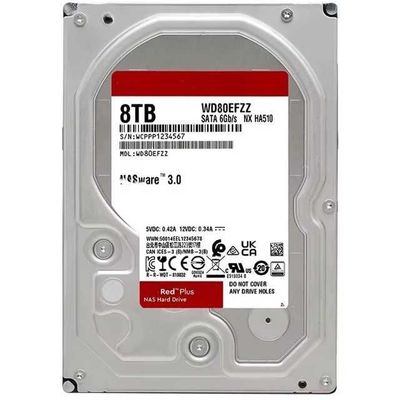 Жёсткий диск - WD Red Plus 8TB