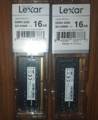 Память ddr4 16GB ноутбук so-dimm 3200MHz новая для игрового ноутбука!