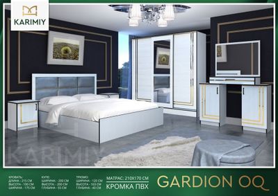 Zamonaviy uslubdagi yotoqxona garnituri – qulaylik va sifat bir joyda!