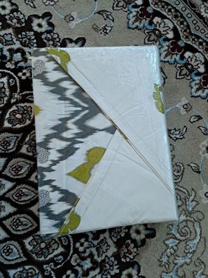 pastel matosi satin ikki kishilik o'zim tikaman