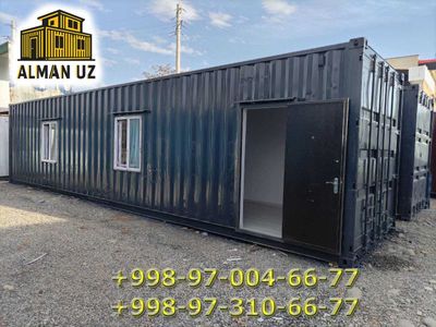 Kontener office yotoqxona uylar 12 mt konteyner contener conteyner!