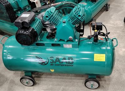SAAB 2070 model 150L воздушный поршневой компрессор ГАРАНТИЙНЫЙ 2.2 kv