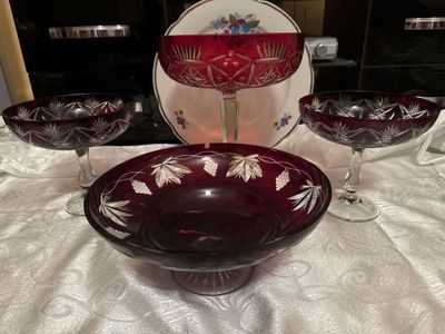 Продается Чехославацкий стикло вазы