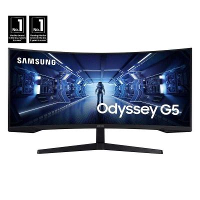 Curved Game монитор Samsung Odyssey G5 34 (Ultra-WQHD, 165Hz,FreeSync)