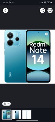 REDMI NOTE 14 PRO 6/128 Holati ideal korobka yoq
