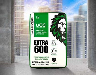 цемент sement оптом extra 600