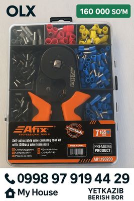 AFTX Professional Crimping Tool Set