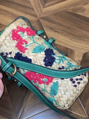 Сумка ZARA из солома, плетёная