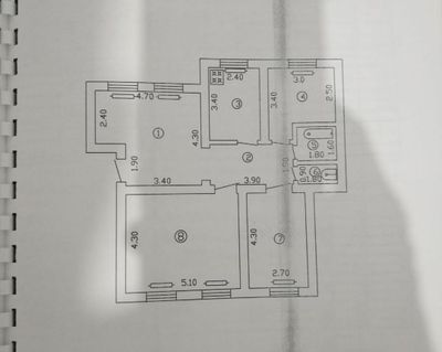 Город: Нукус. Досназаров 2, кв 41, 5 этаж.