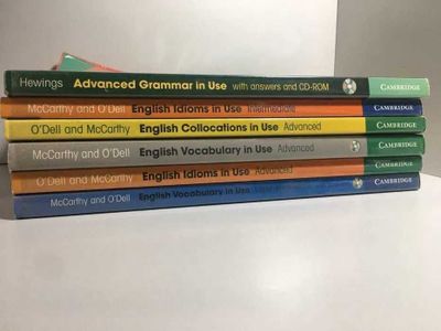 Cambridge Advanced Grammar/Idioms/Collocations/Vocabulary in Use