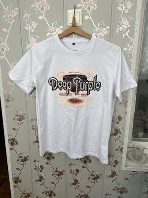 Футболка с логотипом Deep Purple