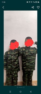 Forma harbiy kiyim bolalarniki yengi