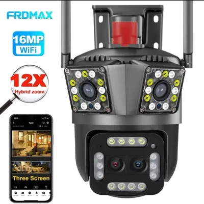 Wifi ptz камера с 4 линзами