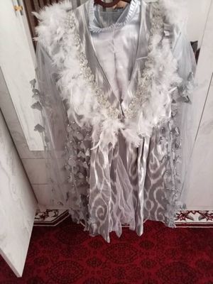 bir marta kiyilgan abaya kelin liboslari