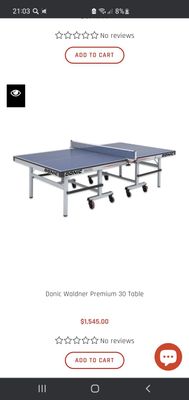 Stol tennis . Donic . Table tennis . Настольные теннис