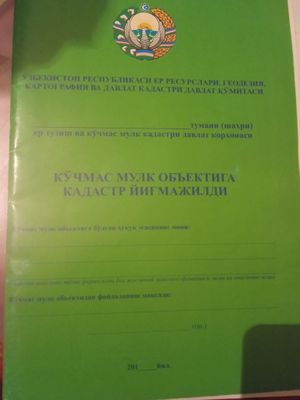 Бука туманида Уй сотилади документ бор 50 сотих ери билан ками бор