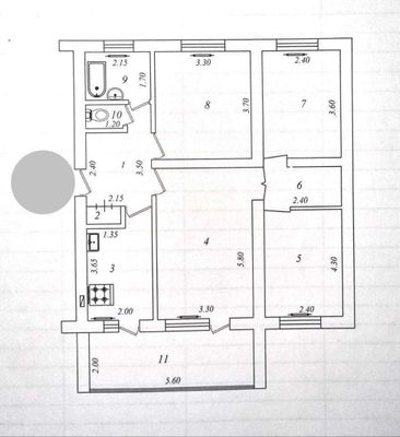 Срочно продажа 4ком., коробка на Метро Минор, 4/1/4 100м2