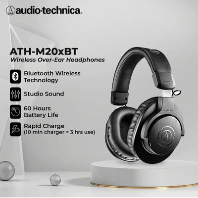 СКИДКА!Audio Technica ATH-M20BT Bluetooth Студийные Наушники/Гарнитура