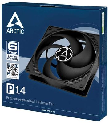 Вентилятор для корпуса Arctic P14 black/black
